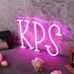 KPS Pink Neon Sign