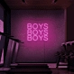 Boys Boys Boys Neon Signs