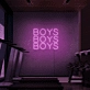 Boys Boys Boys Neon Signs