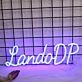 LandoDP Blue Neon Sign