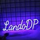 LandoDP Blue Neon Sign