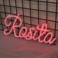 Rosita Red Neon Sign