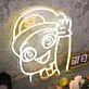 Happy Anime Boy Custom Neon Sign