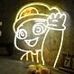 Happy Anime Boy Custom Neon Sign