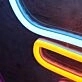 Three Scoops Ice Cream Cone Custom Neon Sign