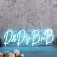 D And Ds BnB Blue Neon Sign