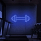 Dumbbell Neon Sign