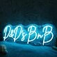 D And Ds BnB Blue Neon Sign