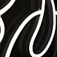 Angle And Devil Heart White Neon Sign