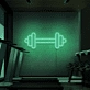 Dumbbell Neon Sign