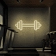 Dumbbell Neon Sign