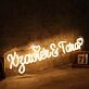 Xyavier And Tara Yellow Neon Sign
