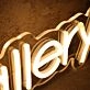 The Gallery Yellow Neon Sign