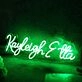 Kayleigh Etta Green Neon Sign