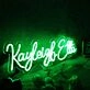 Kayleigh Etta Green Neon Sign