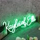 Kayleigh Etta Green Neon Sign