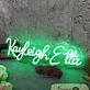 Kayleigh Etta Green Neon Sign