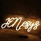 Jenesys Yellow Neon Sign