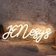 Jenesys Yellow Neon Sign