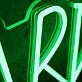 Mallarf Green Neon Sign