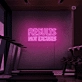 Results No Excuses Neon Sign