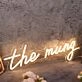 The Mung Yellow Neon Sign