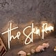 The Skin Room Yellow Neon Sign