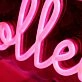Dolled By Diamond Red Neon Sign
