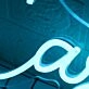 Casey B Blue Neon Sign