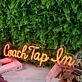 Coach Tap Em Orange Neon Sign