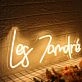 Les Zamdre Yellow Neon Sign