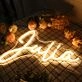 Julia Yellow LED Neon Sign