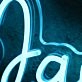 Jamison Blue Neon Sign