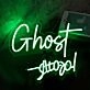 Ghost Green Neon Sign