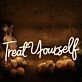 Treat Yourself Yellow Neon Sign