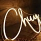 Chuy Yellow Neon Sign