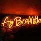 Ay Bendito Yellow Neon Sign