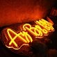 Ay Bendito Yellow Neon Sign