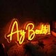 Ay Bendito Yellow Neon Sign