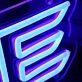 Pillage Blue Neon Sign