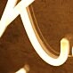 Kays Klawz Yellow Neon Sign