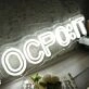 OCPOIT White Neon Sign