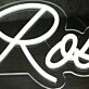 Al Roshinah White Neon Sign