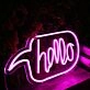 Hello Pink Neon Sign
