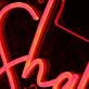 Shahi Grill Orange Neon Sign