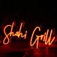 Shahi Grill Orange Neon Sign