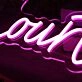 Courtney Pink Neon Sign