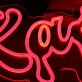 Kash Orange Neon Sign