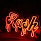 Kash Orange Neon Sign