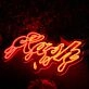 Kash Orange Neon Sign